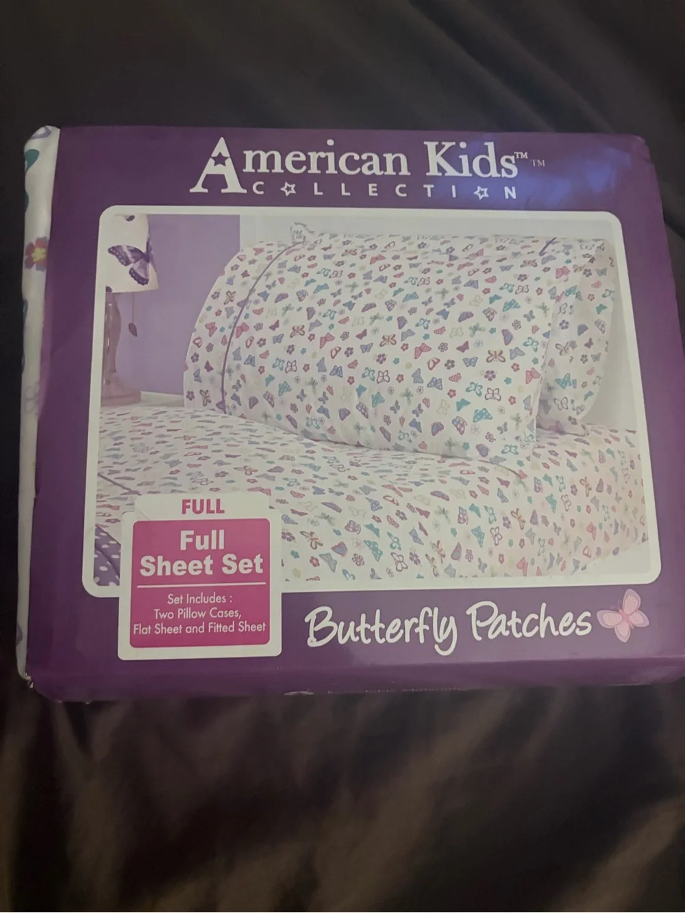 American Kids Butterfly Sheet Set
